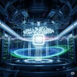 Procesador representado en computación cuántica