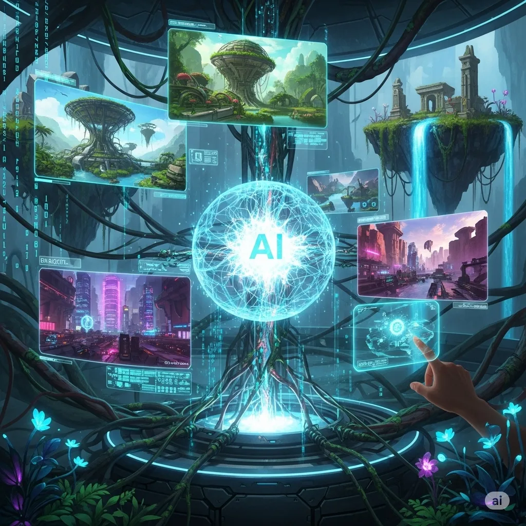 Escenarios de videojuegos diseñados por IA