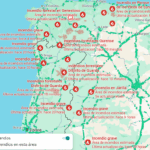 Incendios en España