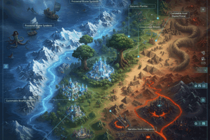 Mapa de juego creado con IA