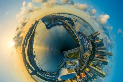 Efecto generado de mirror lab