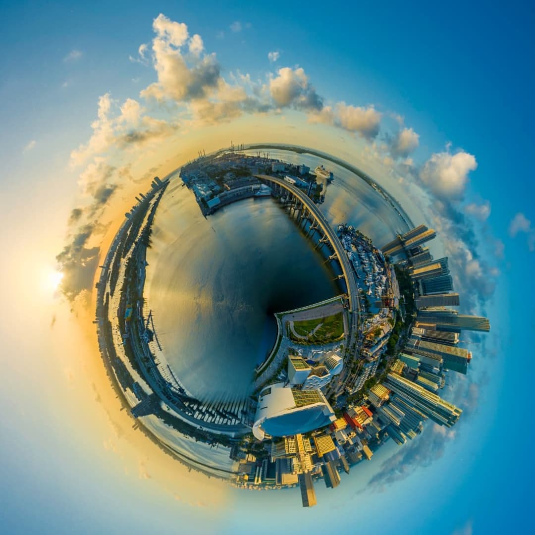 Efecto generado de mirror lab