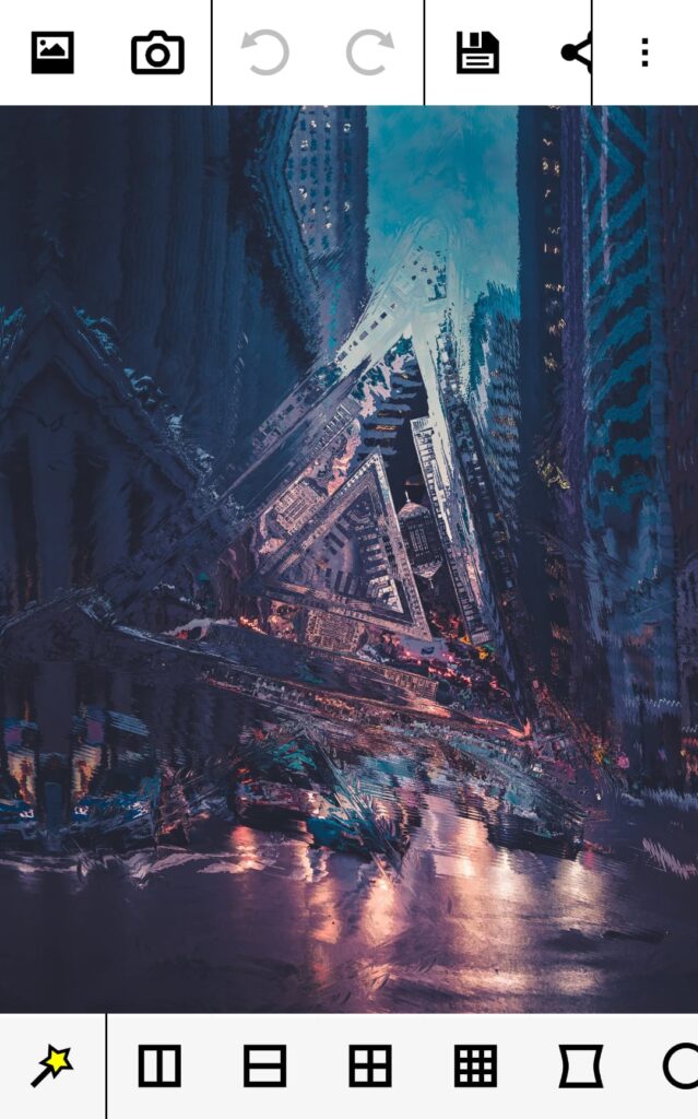 Efecto causado por Mirror Lab 1