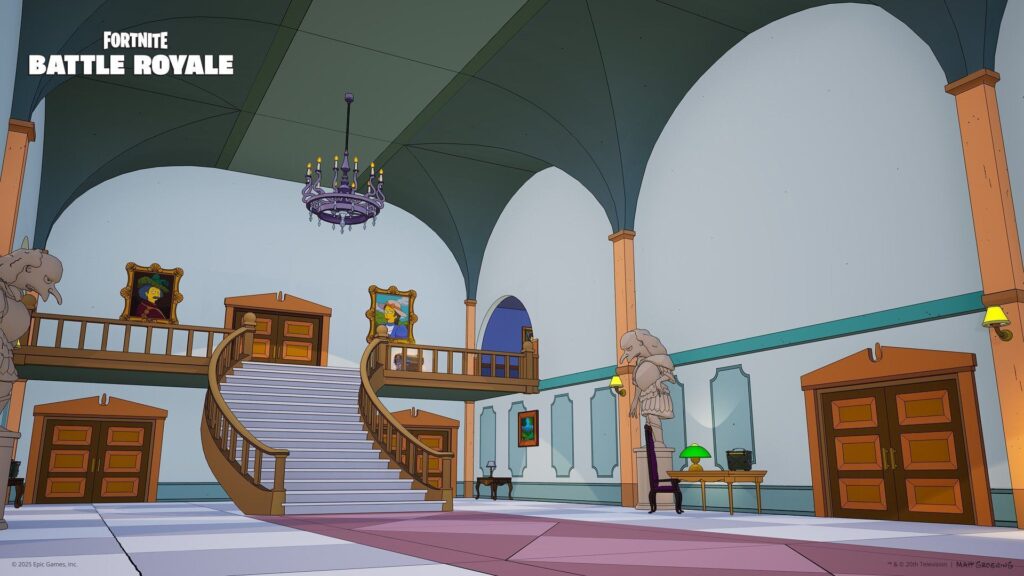 Salón de Mansión Burns