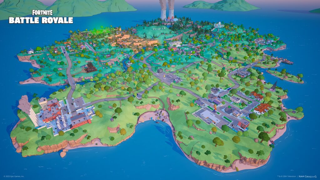 Mapa de Fornite