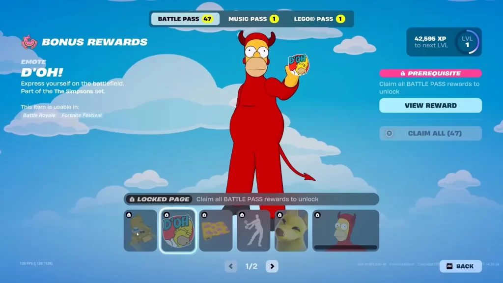 Skin de Homero el Diablo