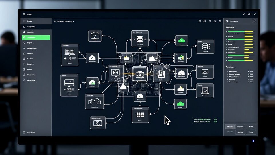 orquestación de flujos