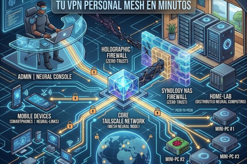 tailscale y su funcionamiento como vpn