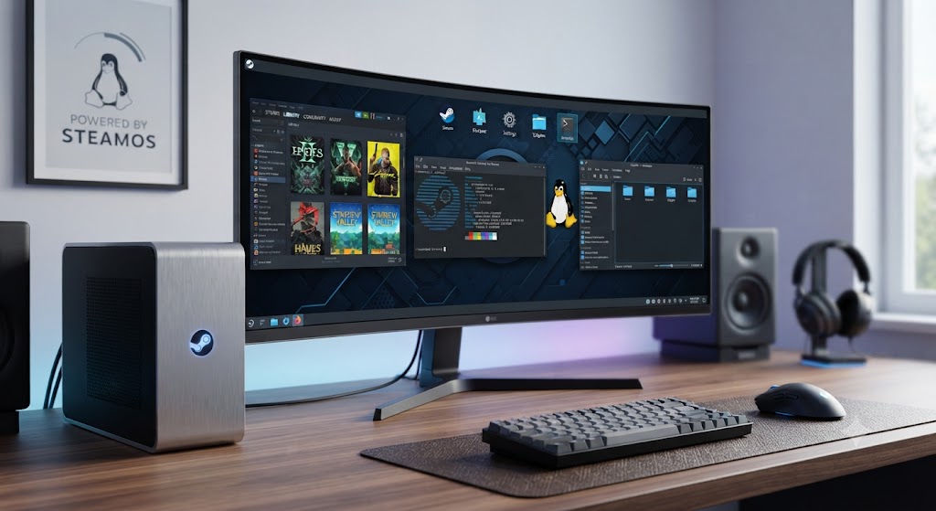 SteamOS con Linux en Máquina de Escritorio