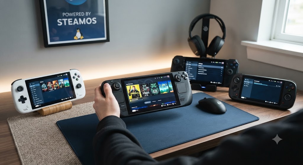 Handhelds con SteamOS